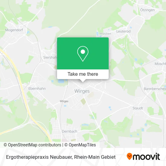 Карта Ergotherapiepraxis Neubauer