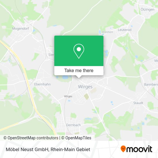 Карта Möbel Neust GmbH