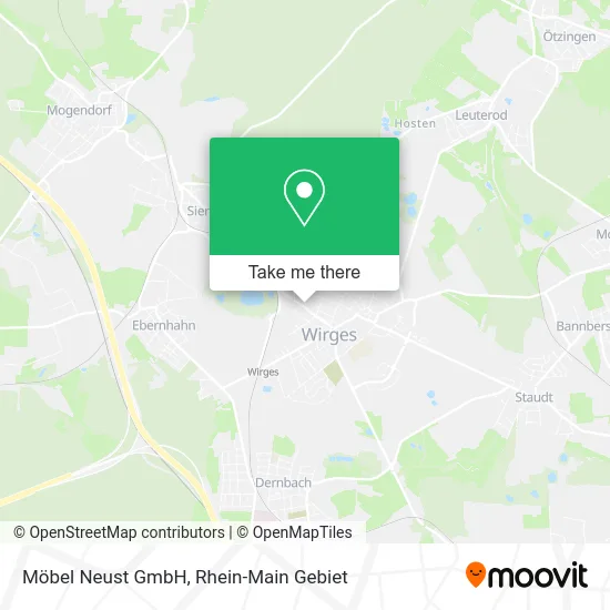 Карта Möbel Neust GmbH