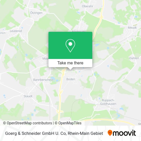 Карта Goerg & Schneider GmbH U. Co