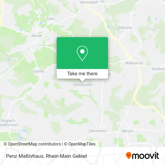 Карта Penz Maßivhaus