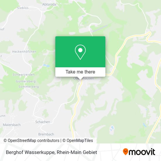 Карта Berghof Wasserkuppe
