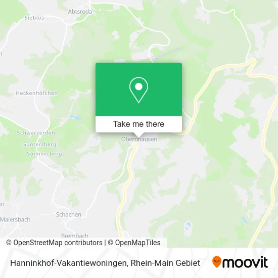 Карта Hanninkhof-Vakantiewoningen