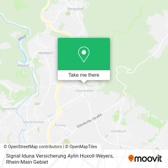 Карта Signal Iduna Versicherung Aylin Huxoll-Weyers