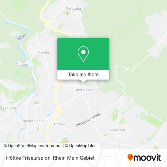 Карта Höltke Friseursalon