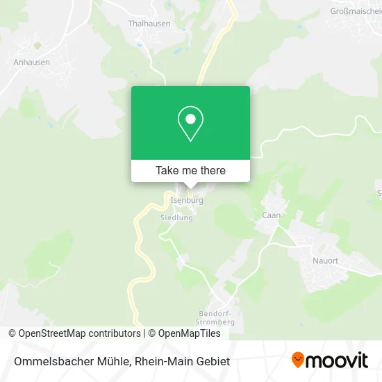 Карта Ommelsbacher Mühle