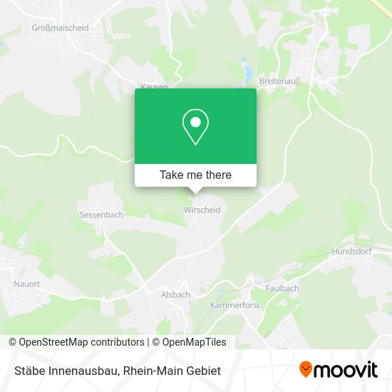 Карта Stäbe Innenausbau