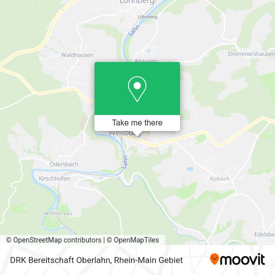 Карта DRK Bereitschaft Oberlahn