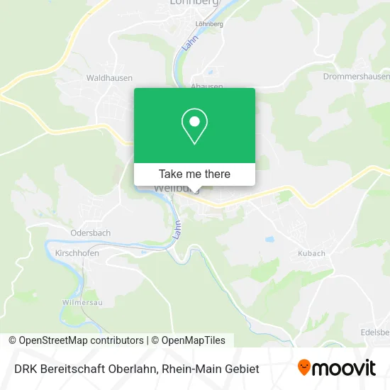 Карта DRK Bereitschaft Oberlahn