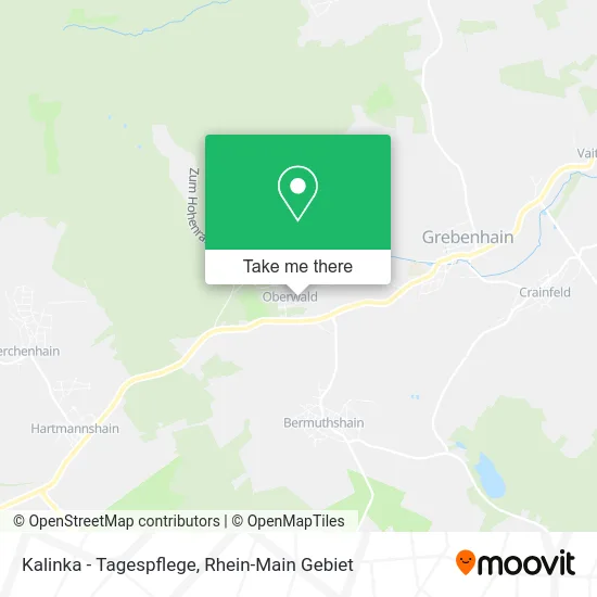 Карта Kalinka - Tagespflege