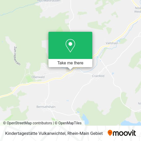 Карта Kindertagestätte Vulkanwichtel