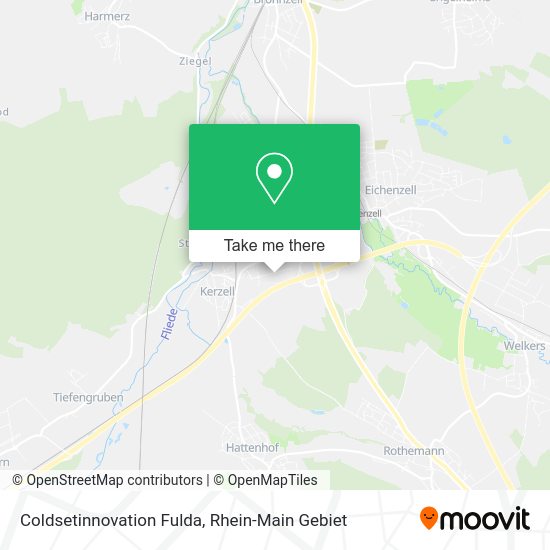 Карта Coldsetinnovation Fulda