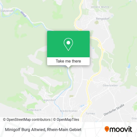 Карта Minigolf Burg Altwied