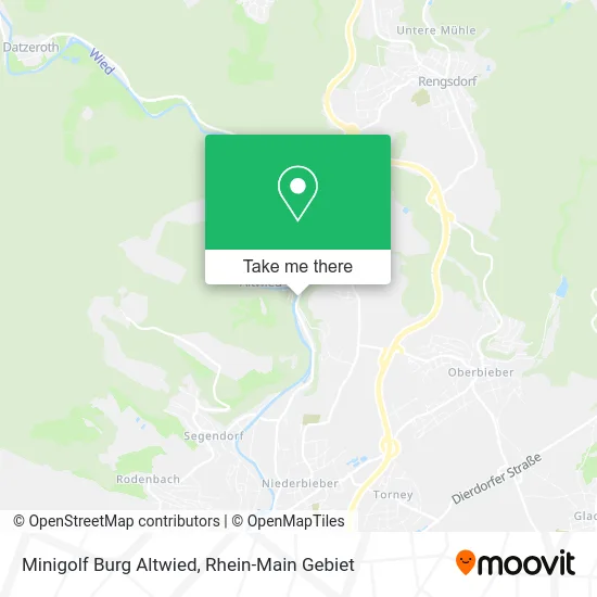 Карта Minigolf Burg Altwied