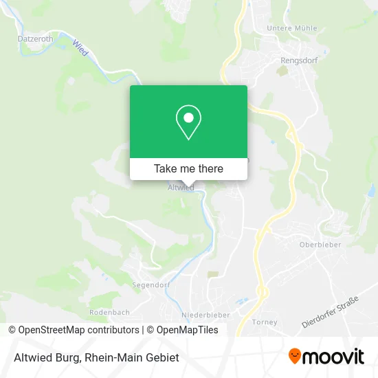 Карта Altwied Burg
