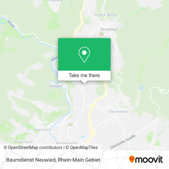 Карта Baumdienst Neuwied