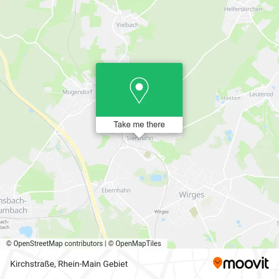 Карта Kirchstraße