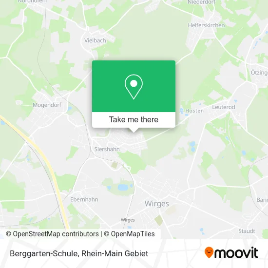 Карта Berggarten-Schule
