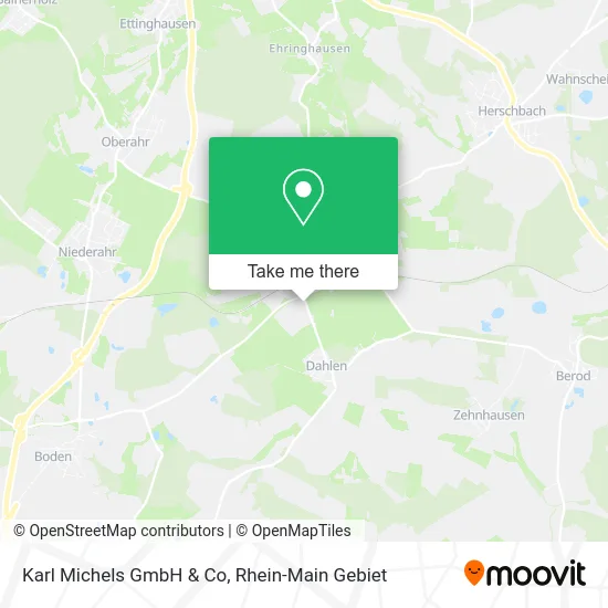 Карта Karl Michels GmbH & Co