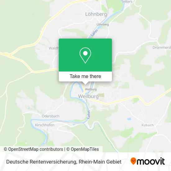 Карта Deutsche Rentenversicherung