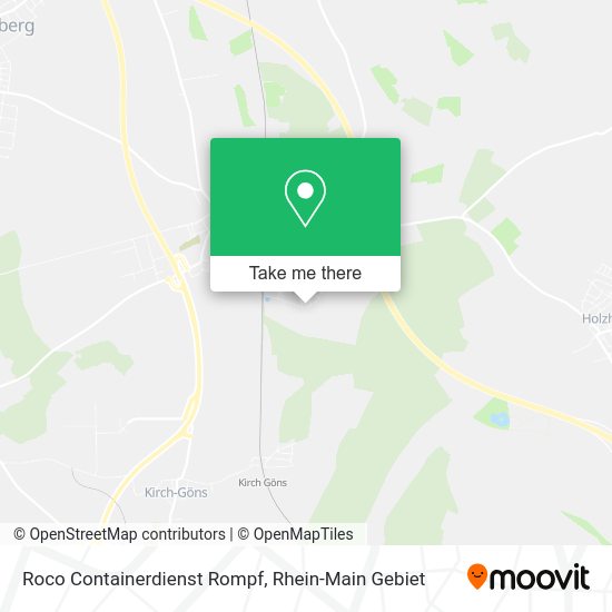 Карта Roco Containerdienst Rompf
