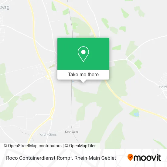 Карта Roco Containerdienst Rompf