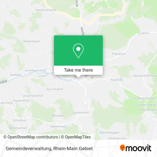 Карта Gemeindeverwaltung
