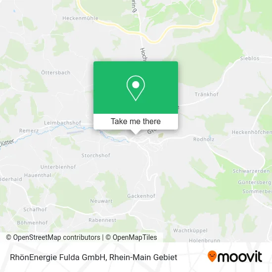 Карта RhönEnergie Fulda GmbH