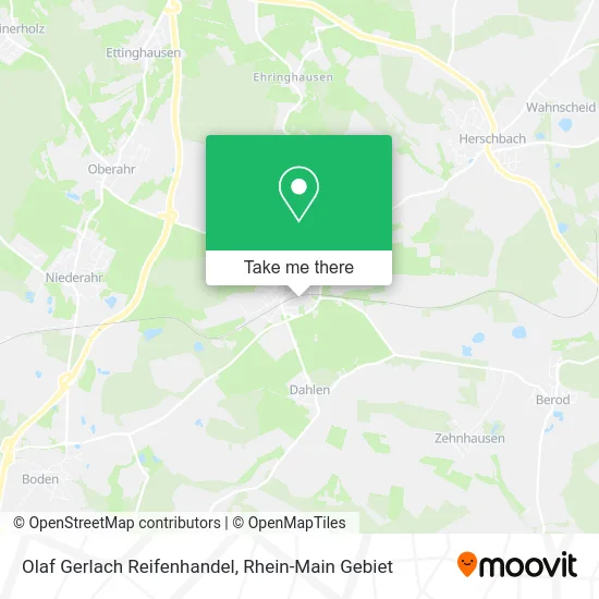 Карта Olaf Gerlach Reifenhandel