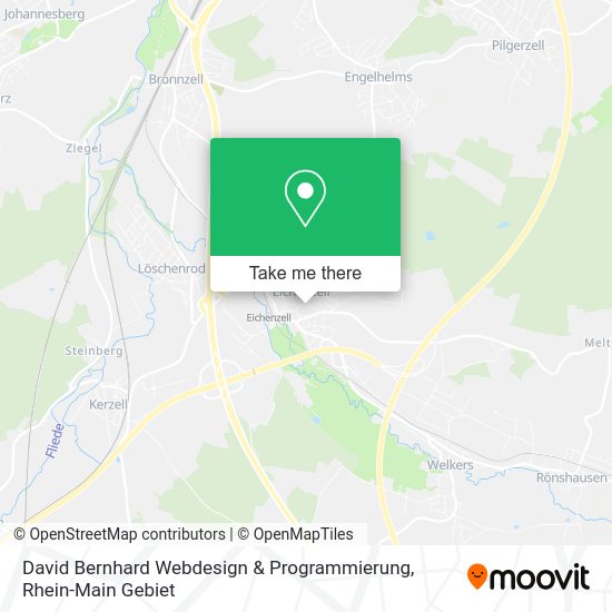 David Bernhard Webdesign & Programmierung map