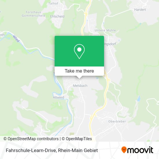 Карта Fahrschule-Learn-Drive