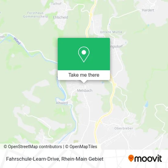 Карта Fahrschule-Learn-Drive