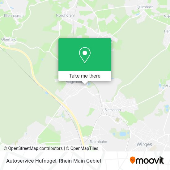 Карта Autoservice Hufnagel