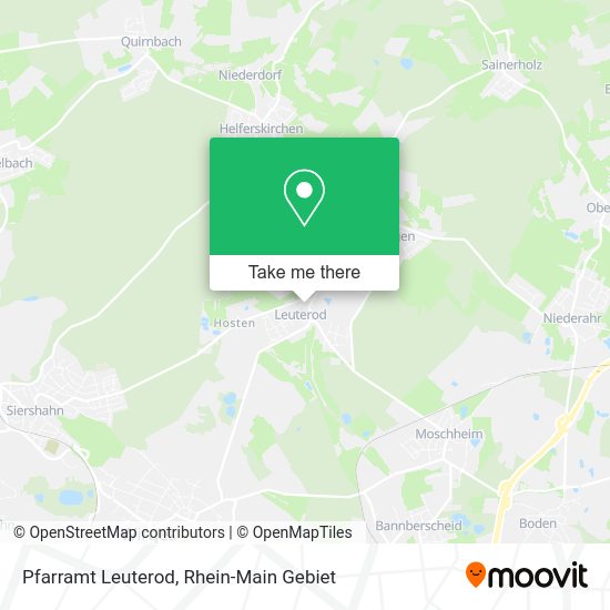 Карта Pfarramt Leuterod