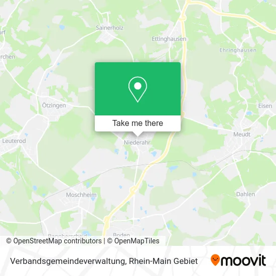 Карта Verbandsgemeindeverwaltung
