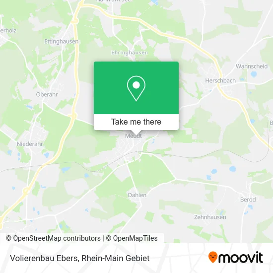 Карта Volierenbau Ebers