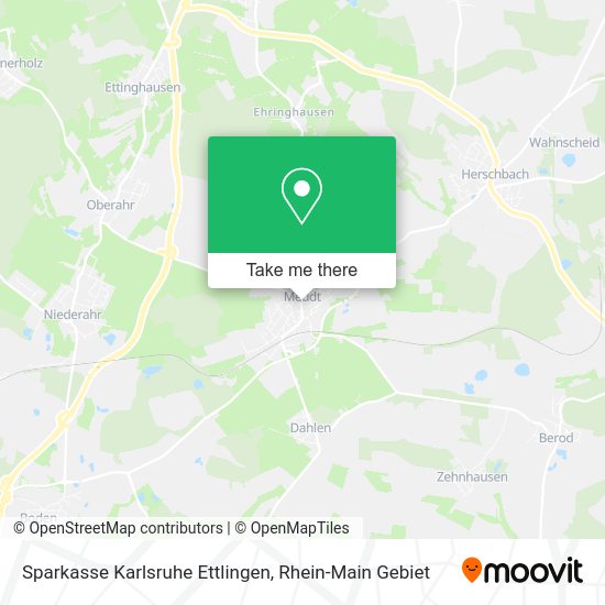 Карта Sparkasse Karlsruhe Ettlingen
