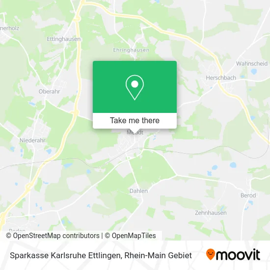 Карта Sparkasse Karlsruhe Ettlingen