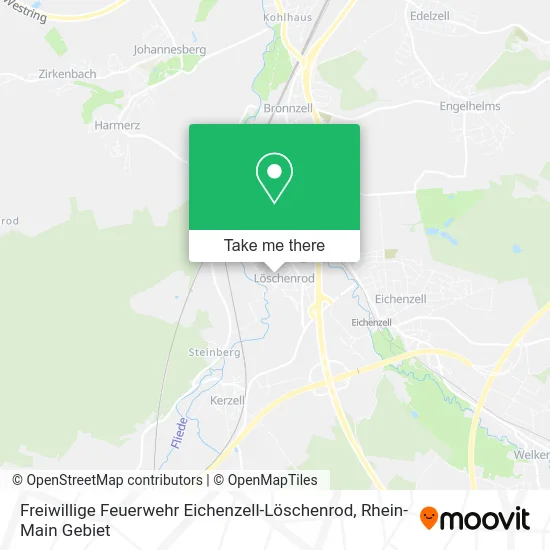 Карта Freiwillige Feuerwehr Eichenzell-Löschenrod