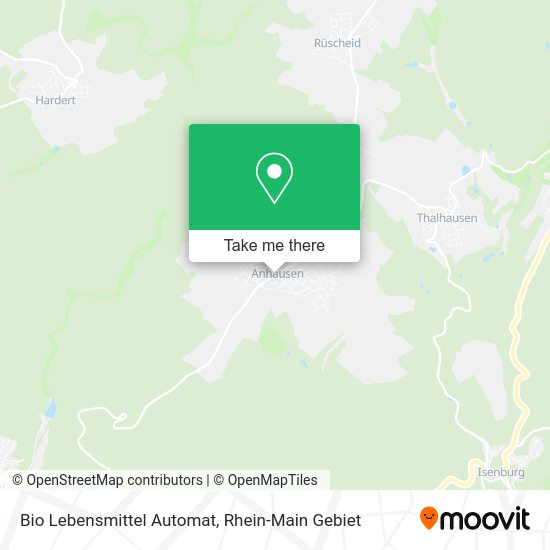 Карта Bio Lebensmittel Automat