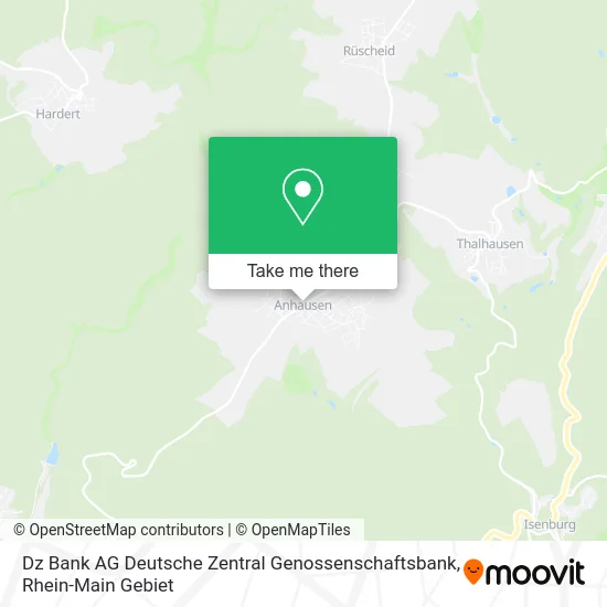 Карта Dz Bank AG Deutsche Zentral Genossenschaftsbank