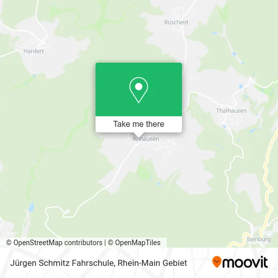 Карта Jürgen Schmitz Fahrschule
