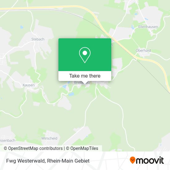 Карта Fwg Westerwald