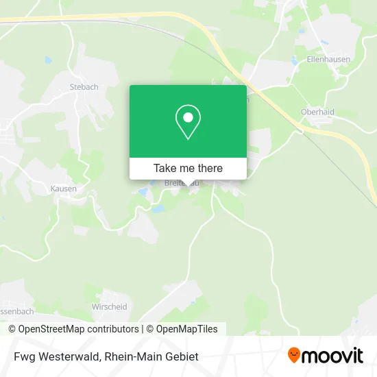 Карта Fwg Westerwald