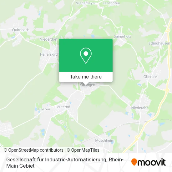 Карта Gesellschaft für Industrie-Automatisierung