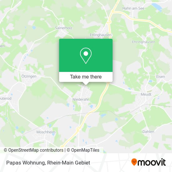 Карта Papas Wohnung