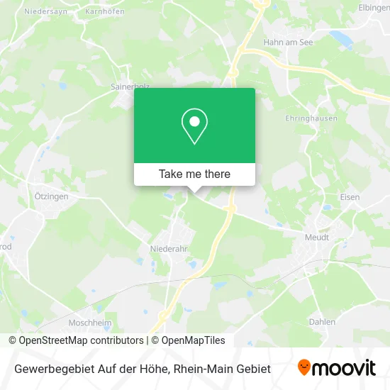 Карта Gewerbegebiet Auf der Höhe