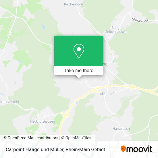 Карта Carpoint Haage und Müller
