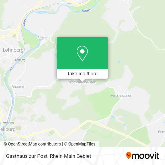 Карта Gasthaus zur Post