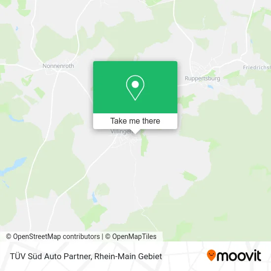 Карта TÜV Süd Auto Partner